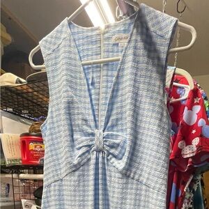 Picnic blues checkered Calvin Klein dress worn one time size 8